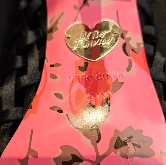 Betsey Johnson lattice design heels - Picture 9 of 9